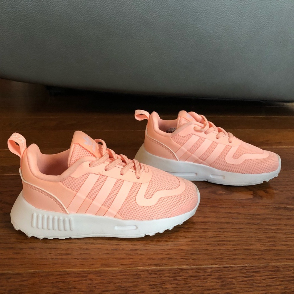 Adidas Multix Sneaker- color peach- infant size 7
